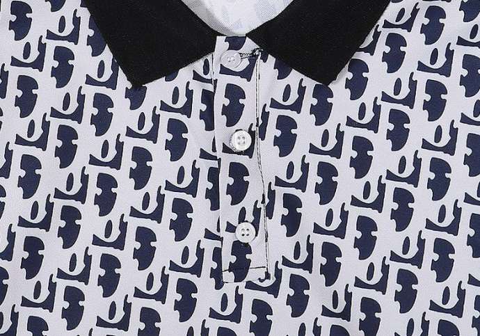 Dior Polo Shirt Short _SKUDiorM-2XL01720127